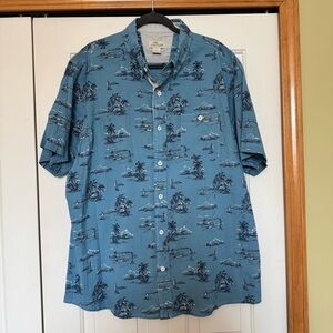 Bob Timberlake MENS Short Sleeve Button Down Shirt